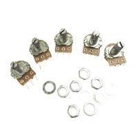 100PCS Potenziometro a giunto singolo Tipo B WH148 B5K B1K B2K B10K B20K B50K B100K B200K 5K OHM Albero lineare 20mm(1k)