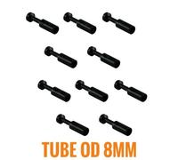 100Pcs Push-To-Connect Raccordo Spina, Pneumatico Tappo Stile di Copertura ,