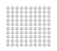 100pcs Rotante Clip di Capelli Cuscinetti Sofisticati Eleganti Forcine Accessori Con Rotazione di 360 Gradi Forniture Gioielli