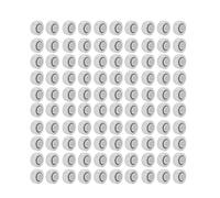 100pcs Rotante Clip di Capelli Cuscinetti Sofisticati Eleganti Forcine Accessori Con Rotazione di 360 Gradi Forniture Gioielli
