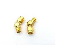 100pcs RP SMA maschio a RP SMA femmina adattatore connettore RF 45 gradi