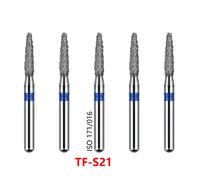 100pcs SANDENT Dentale Diamond Burs For High Speed Handpiece FG 1.6mm 132 Types