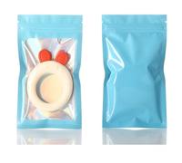 100pcs Smell Proof Mylar Bag Richiudibile Lock Sacchetti - Odor-Proof Confezione