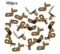 100PCS Supporti A Villino Per Mensole A Forma Di L Per Mobile Partizione
