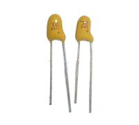 100pcs Tantalum capacitor 1uF 35V 105 35V1uF DIP Radial Capacitance Meters