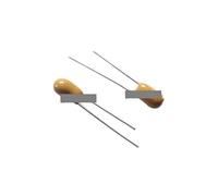 100pcs Tantalum capacitor 1uF 35V 35V1uF DIP Radial ICXLPMC