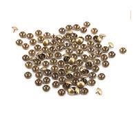 100pcs Tappezzeria Vintage Mobili Rivetto perni Chiodi Tamburo porta legno(6 * 12MM)