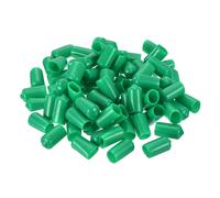 100pcs Tappi in Gomma per Viti 12.5mm ID Copricapo Vinile Protettori Verde Scuro