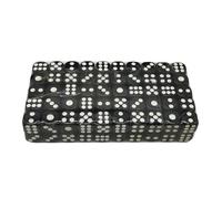 100pcs Unico Acrilico Multilato Gioco Dices Round Corner Ruolo Dices 6 Laterali Gioco Da Tavolo Superficie Liscio Mult Accessori Da Tavolo Per Giochi di ruolo