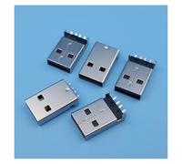100Pcs USB Type A 4Pin Male SMD SMT Solder Plug PCB Connector CZAOINCU