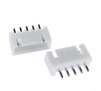 100pcs XH 2 54mm Connettore Set Maschio Femmina con 2 a 5 Pin Alloggiamento in Plastica per Computer, Illuminazione a LED e Connessioni Elettroniche Generali (D)