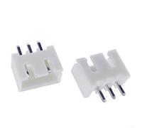 100pcs XH 2 54mm Connettore Set Maschio Femmina con 2 a 5 Pin Alloggiamento in Plastica per Computer, Illuminazione a LED e Connessioni Elettroniche Generali (B)