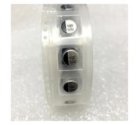 100PCSt 50V100UF Condensatore elettrolitico in alluminio SMD Chip 100UF 50V 8mm*10mm Capacitance Meters