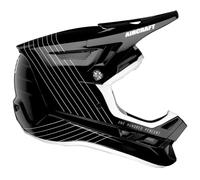 100PERCENT Aircraft Composite - Unisex - Bianco / Nero - Taglia 61/64- modello 2022