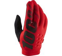 Guanti 100% BRISKER rosso taglia L