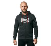 100% Syndicate Cappuccio con zip, Taglia S