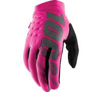 100percent Brisker Woman Off-road Gloves Rosa L / Short Donna