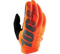 100percent Brisker Off-road Gloves Arancione M Bambino,Bambina
