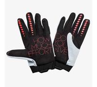 100percent Guanti Geomatic Grey / Racer Red