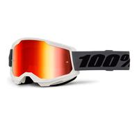 100% Maschera STRATA 2 Grigio - Lente Specchio Rosso
