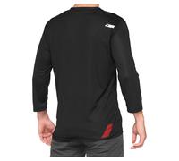 100percent Maglia A Maniche 3/4 Da Enduro Airmatic Black / Dark Red