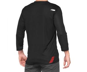 100percent Maglia A Maniche 3/4 Da Enduro Airmatic Black / Red