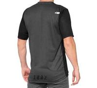 100percent Maglia Da Enduro A Maniche Corte Airmatic Black / Charcoal