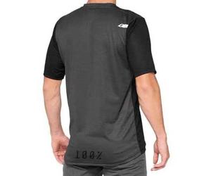 100percent Maglia Da Enduro A Maniche Corte Airmatic Black / Charcoal
