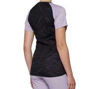 100percent Airmatic Short Sleeve Enduro Jersey Nero S Donna Black / Lavender