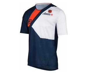 100percent Maglia Da Enduro A Maniche Corte Airmatic Honor Navy