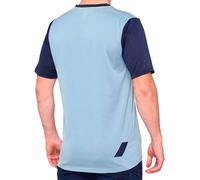 100percent Maglia Da Enduro A Maniche Corte Ridecamp Light Slate / Navy