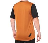 100percent Maglia Da Enduro A Maniche Corte Ridecamp Terracotta / Black