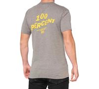 100percent Maglietta A Maniche Corte Dakota Heather Grey