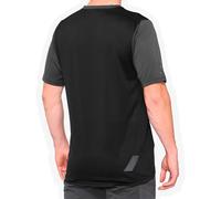 100percent Maglietta A Maniche Corte Ridecamp Charcoal / Black