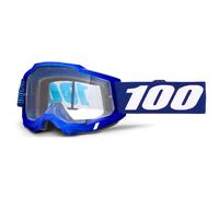 100% Maschera Cross Accuri 2 Blu Mirror 2028