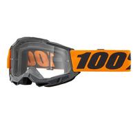 100% Maschera ACCURI 2 OTG Orange - Lente Trasparente