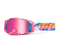 100% Maschera ARMEGA Lefreak - Lente Specchio Rosa HiPER