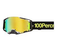 Occhiali da motocross 100% Armega Orban con plexiglass dorato