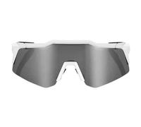 100percent Speedcraft Xs Sunglasses Bianco HiPER Silver Mirror/CAT3 Matt White