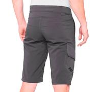 100percent Pantaloni Corti Ridecamp Charcoal