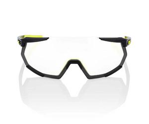 100percent Racetrap 3.0 Photochromic Sunglasses Nero Photocromic/CAT1-3 Gloss Black