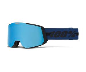 100PERCENT Snowcraft - Uomo - Blu / Nero - Taglia unica- modello 2025