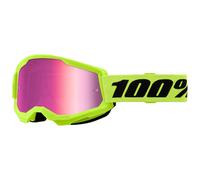 100percent Strata 2 Sunglasses Verde,Rosa Mirror Pink Lens/CAT3