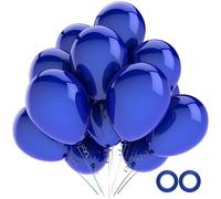 100pezzi palloncini blu navy,12 pollici blu scuro in lattice festa palloncini elio qualità per la decorazione della festa come festa di compleanno,Baby Shower,matrimonio,Halloween o festa di Natale