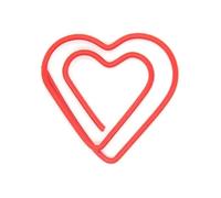 100Pieces Cuore Fermacarte Cuori Carta Pinze File Clip Libro Pagine Compasso