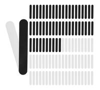 100pz Assorbenti per Cappelli, Assorbenti Cappellini Baseball da 24x3,8cm assorbenti Monouso per Sport Fitness e Attività All'aperto (50 Neri, 50 Bianchi)