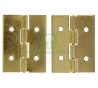 100PZ CERNIERA OTTONATA MM.25X15 (H X L):