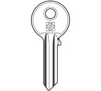 100PZ CHIAVE PIATTA UNIVERSALE UL050 SILCA OTTONE NICHELATO