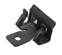 100PZ CLIP DI SUPPORTO ORIZZONTALE PER PENDINO SPESSORE UTILIZZO 4 10 MM: