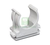 100PZ CLIPS A SCATTO PER FISSAGGIO TUBO RIGIDO Ï MM. 25: